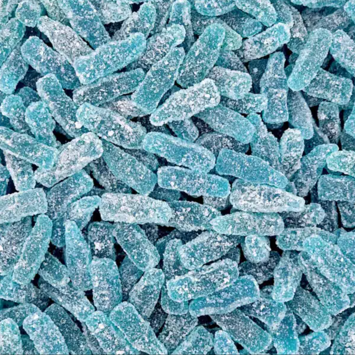 Fizzy Blue Raspberry Bottles