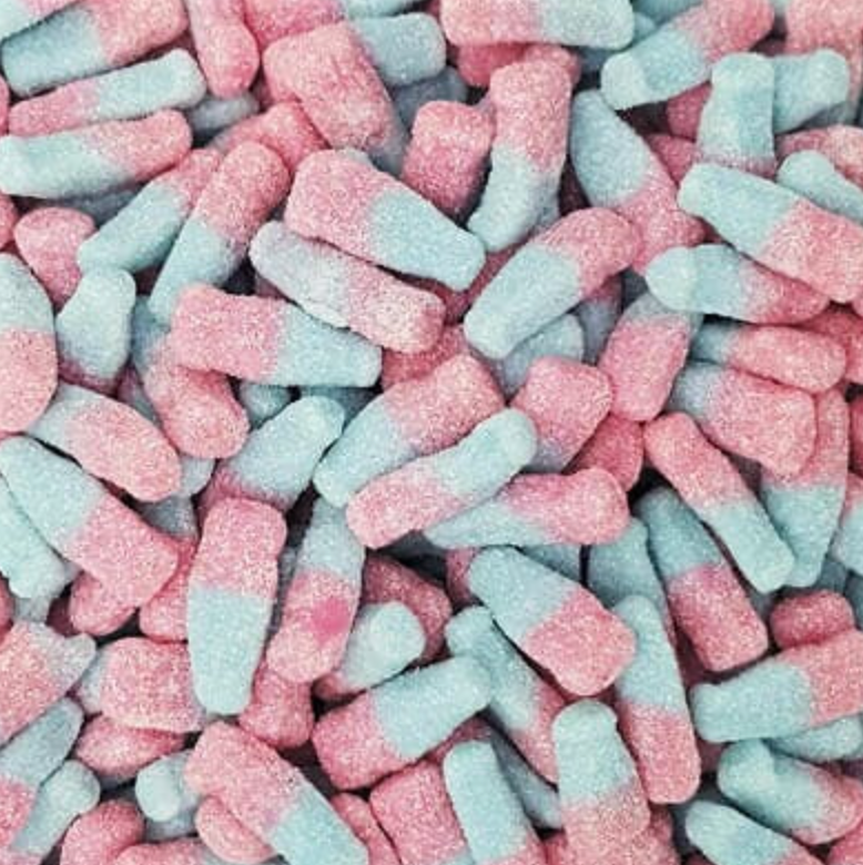 Fizzy Bubblegum Bottles