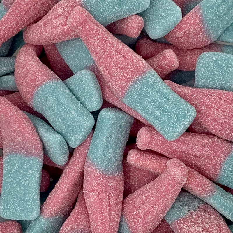 Giant Fizzy Bubblegum Bottles