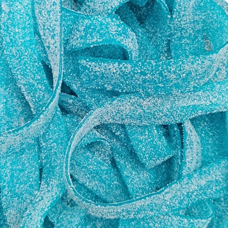 Fizzy Blue Raspberry Belts