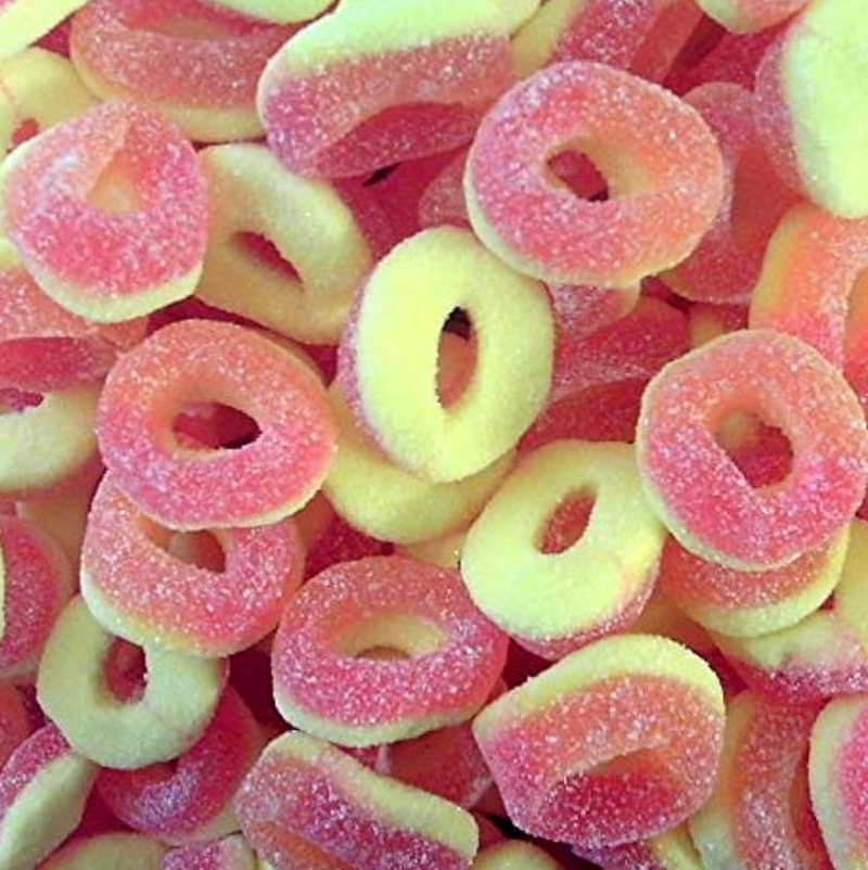 Fizzy Peach Rings